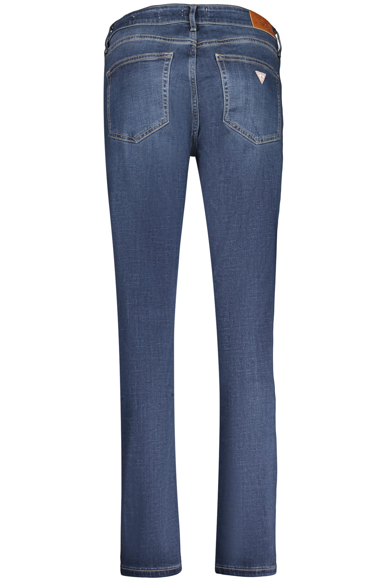 GUESS JEANS 5-Pocket-Jeans Blaue Damen Skinny Jeans mit Logo - 5 Taschen und Reißverschluss