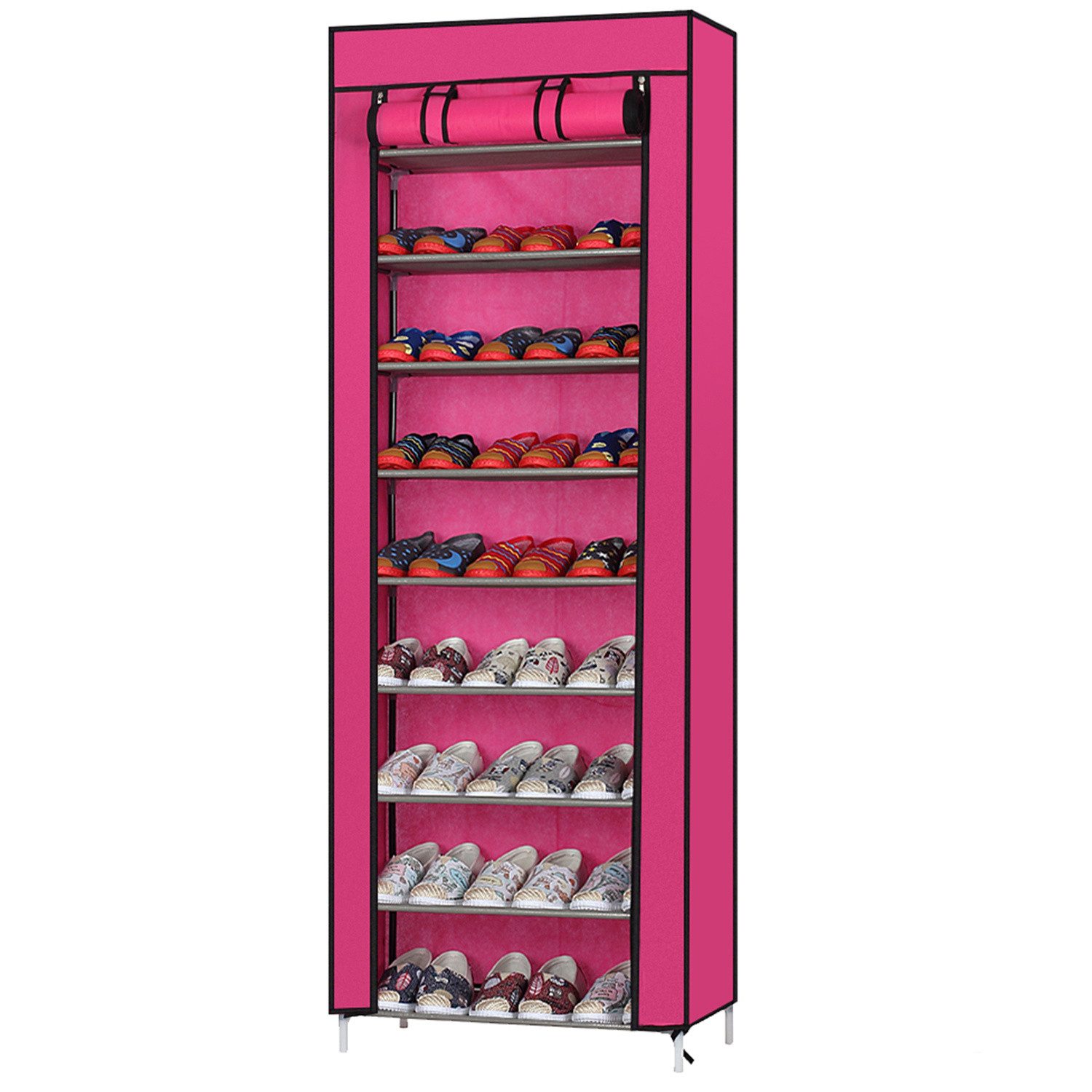 autolock Schuhregal 10-stufiges Schuhregal Organizer,Schuhregal mit günstig online kaufen