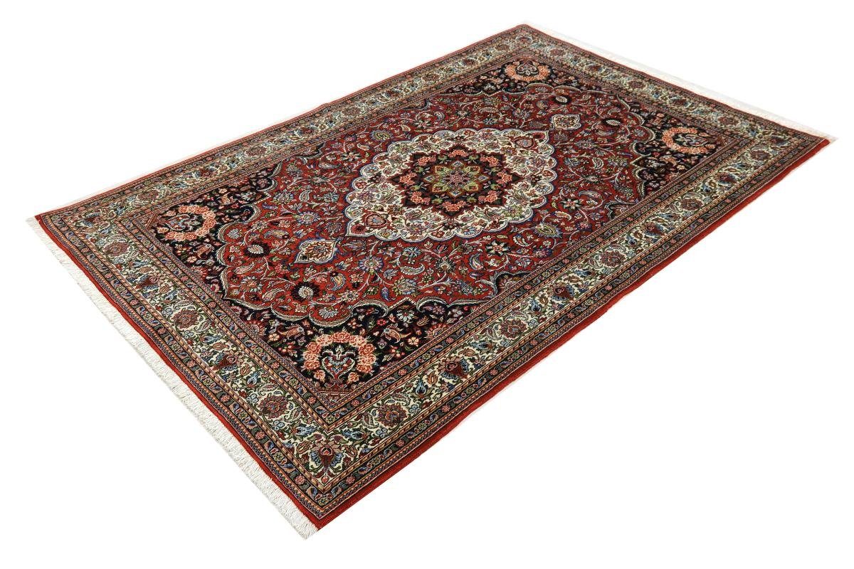 Orientteppich Bakhtiar Sherkat 156x232 Handgeknüpfter Perserteppich, rechteckig, / Trading, 12 mm Orientteppich Nain Höhe