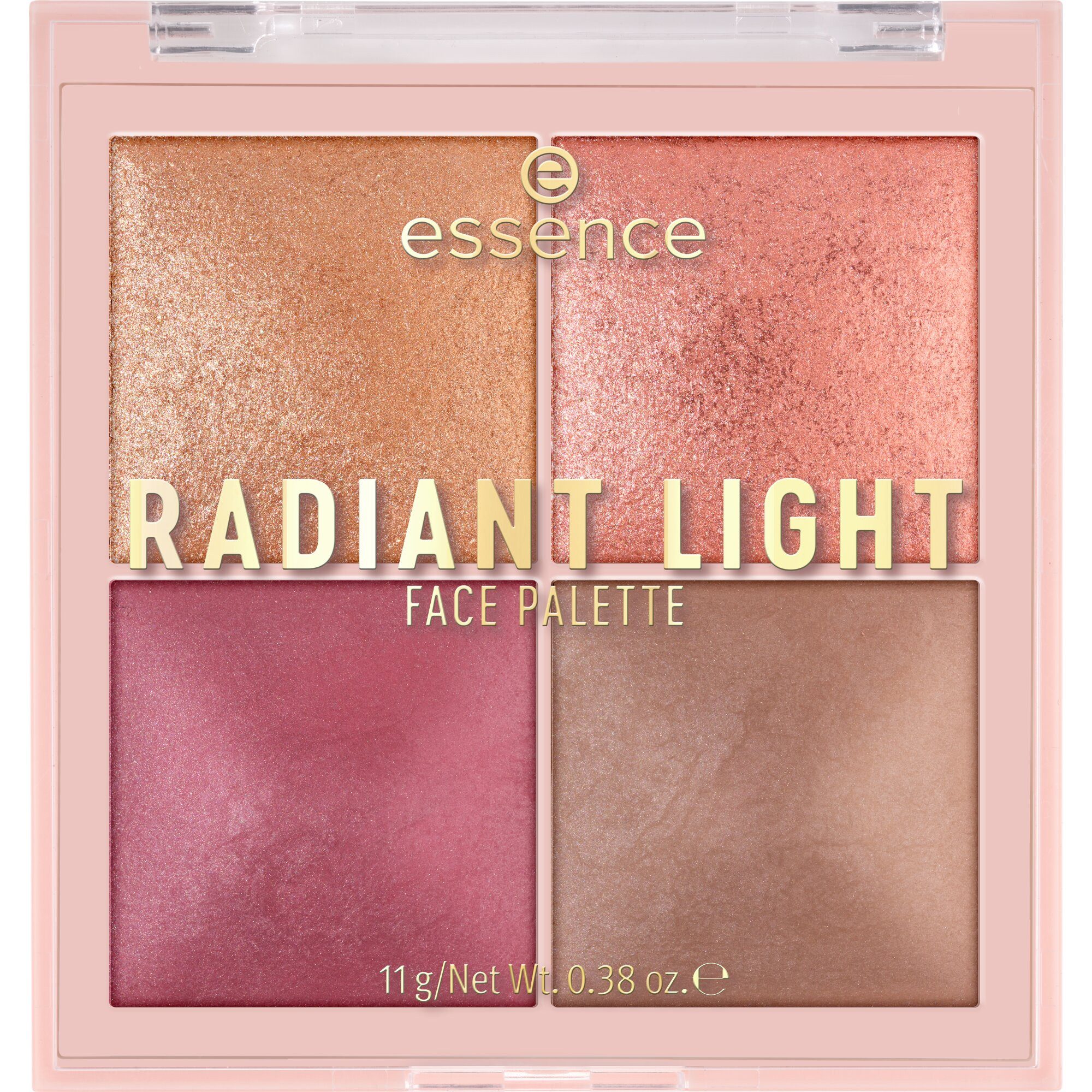 Essence Rouge-Palette RADIANT LIGHT face palette