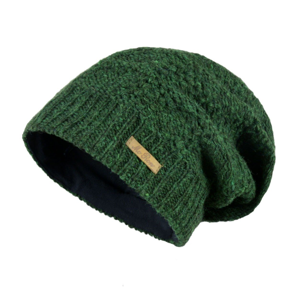 McRon Strickmütze Beanie Wollmütze Modell "Lina Meliert" hoher Schurwollant günstig online kaufen