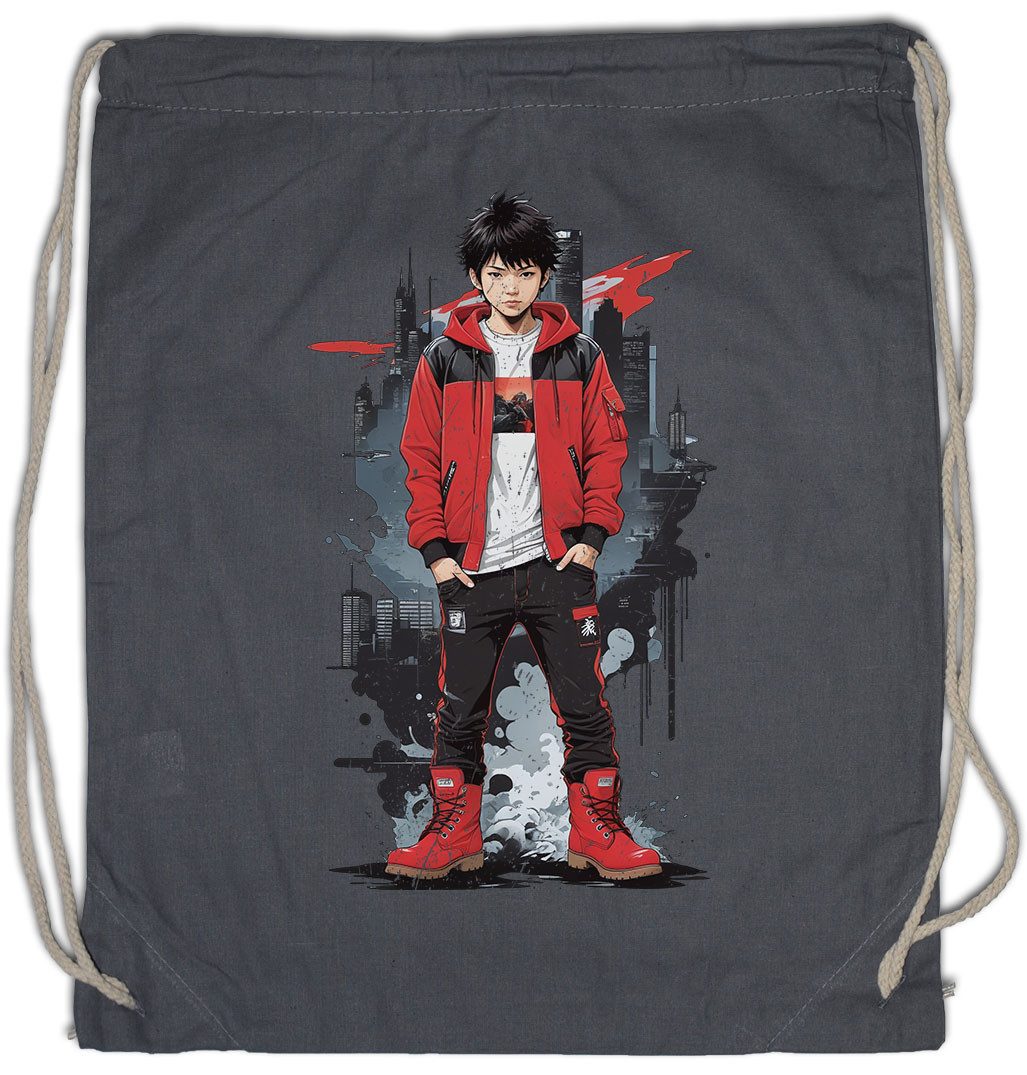 Urban Backwoods Turnbeutel Neo-Tokyo Biker Turnbeutel Kaneda Anime Shotaro Akira Cyberpunk Tokyo (1-tlg), Neo Tetsuo Shima Manga