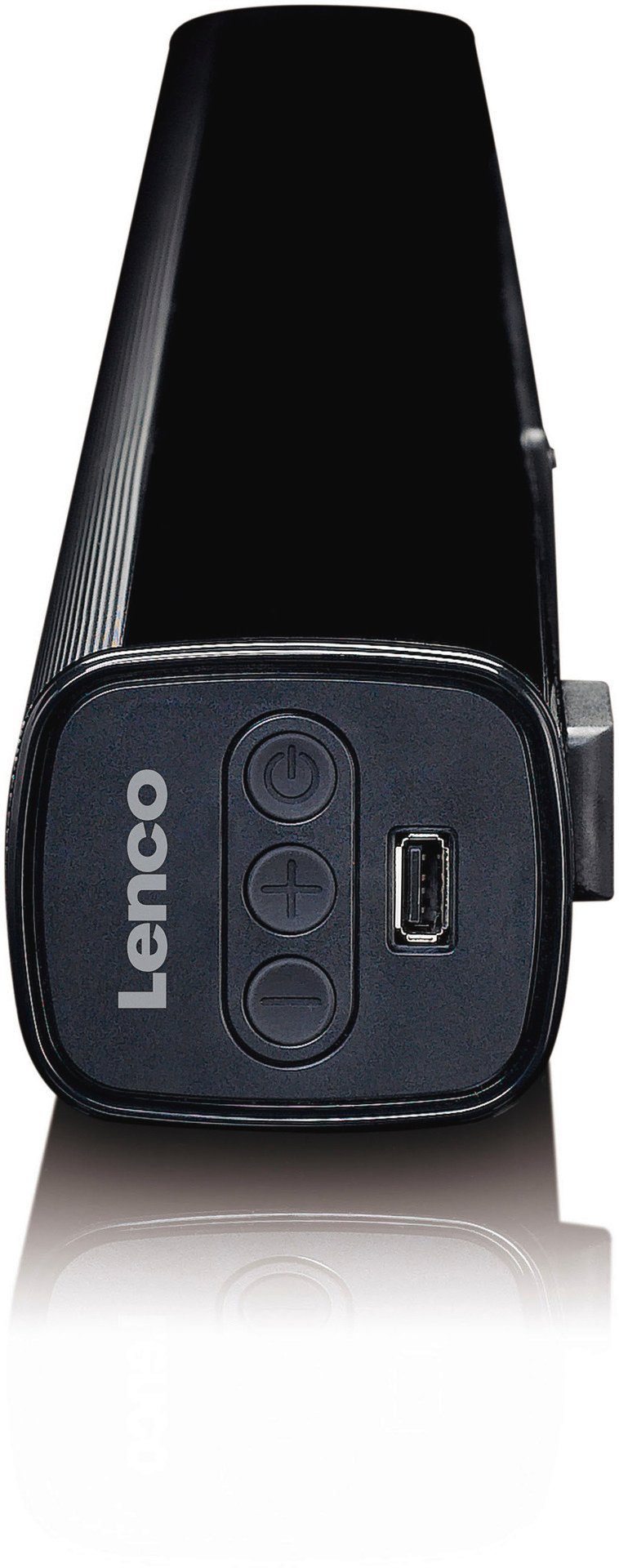 Lenco SB-080 Optical, HDMI (Bluetooth, (ARC), AUX) USB, W, 80W RMS 80 eingebautem mit Subwoofer Digital Soundbar Soundbar 2.1 Bluetooth