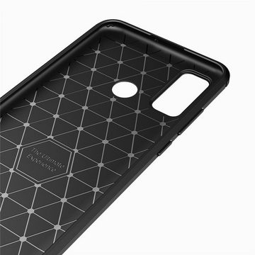 König Design Handyhülle Huawei P smart 2020, Huawei P smart 2020 Handyhülle Backcover Schwarz
