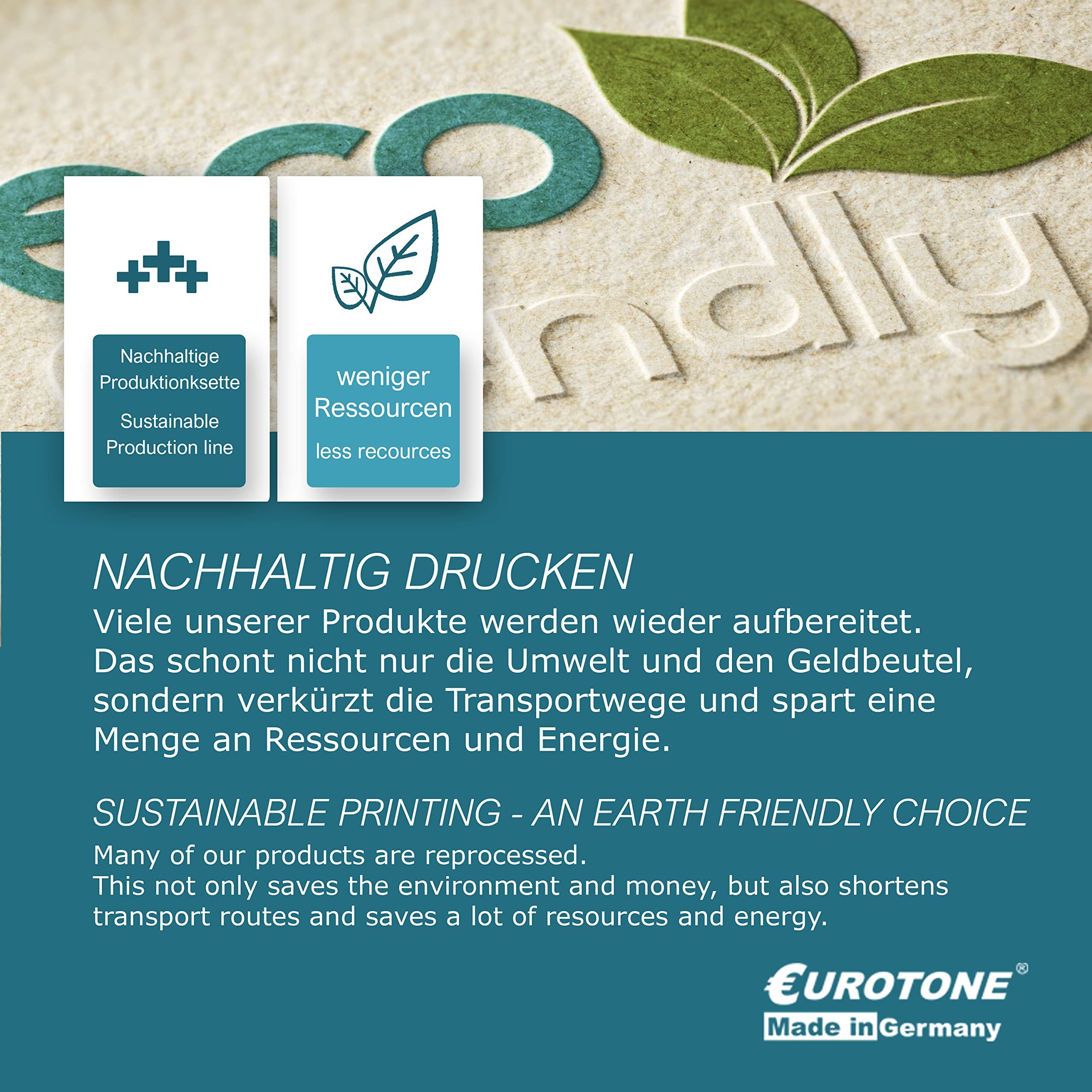 Eurotone Tonerkartusche CE250A, CE250X, CE251A, CE252A, CE253A, (Einzelpack, 1-St), Kompatibel, sofort einsatzbereit