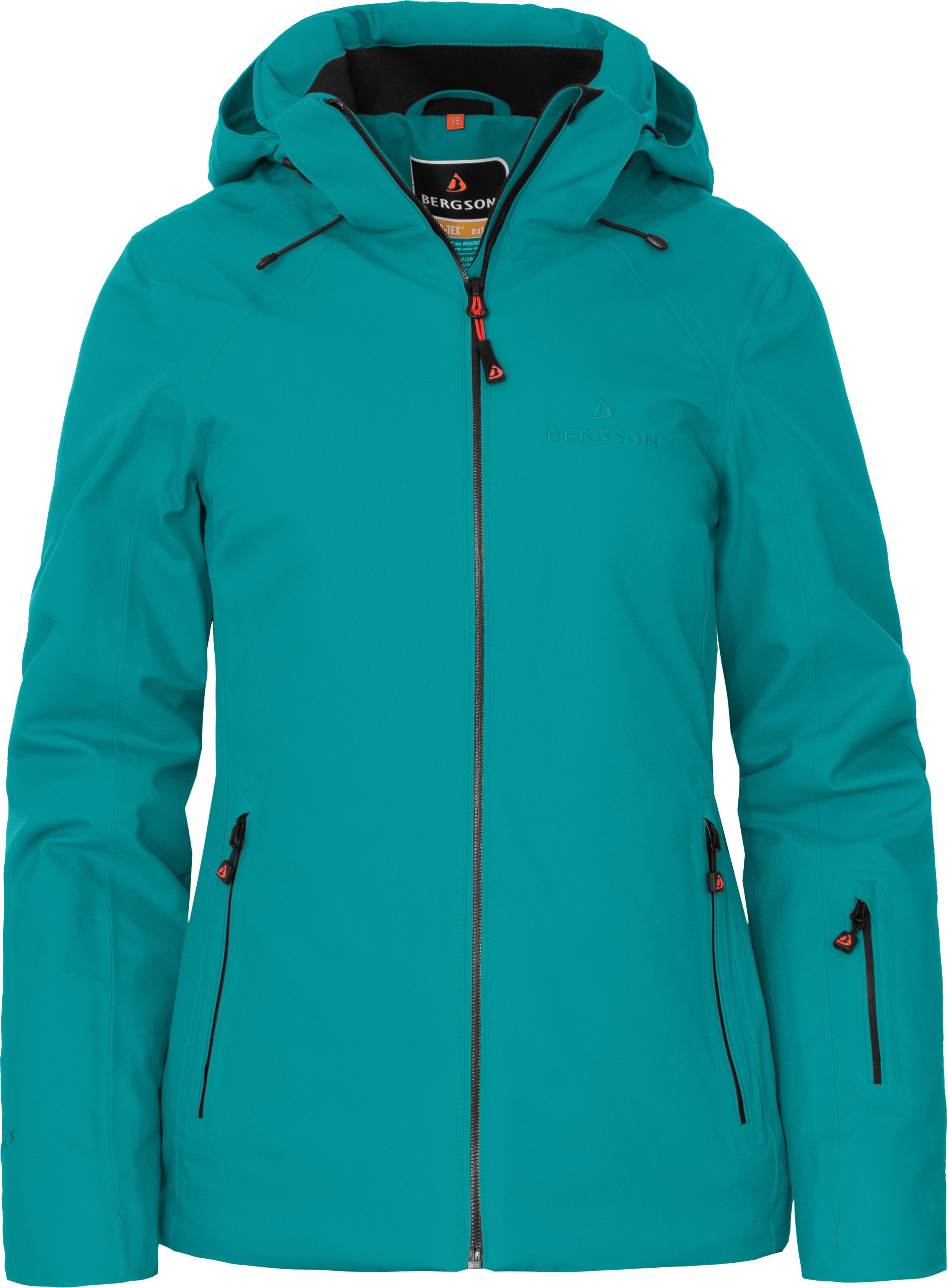 Bergson Winterjacke RANUA Damen Skijacke & Winterjacke, wattiert, recycelt, 20000 mm Wassersäul