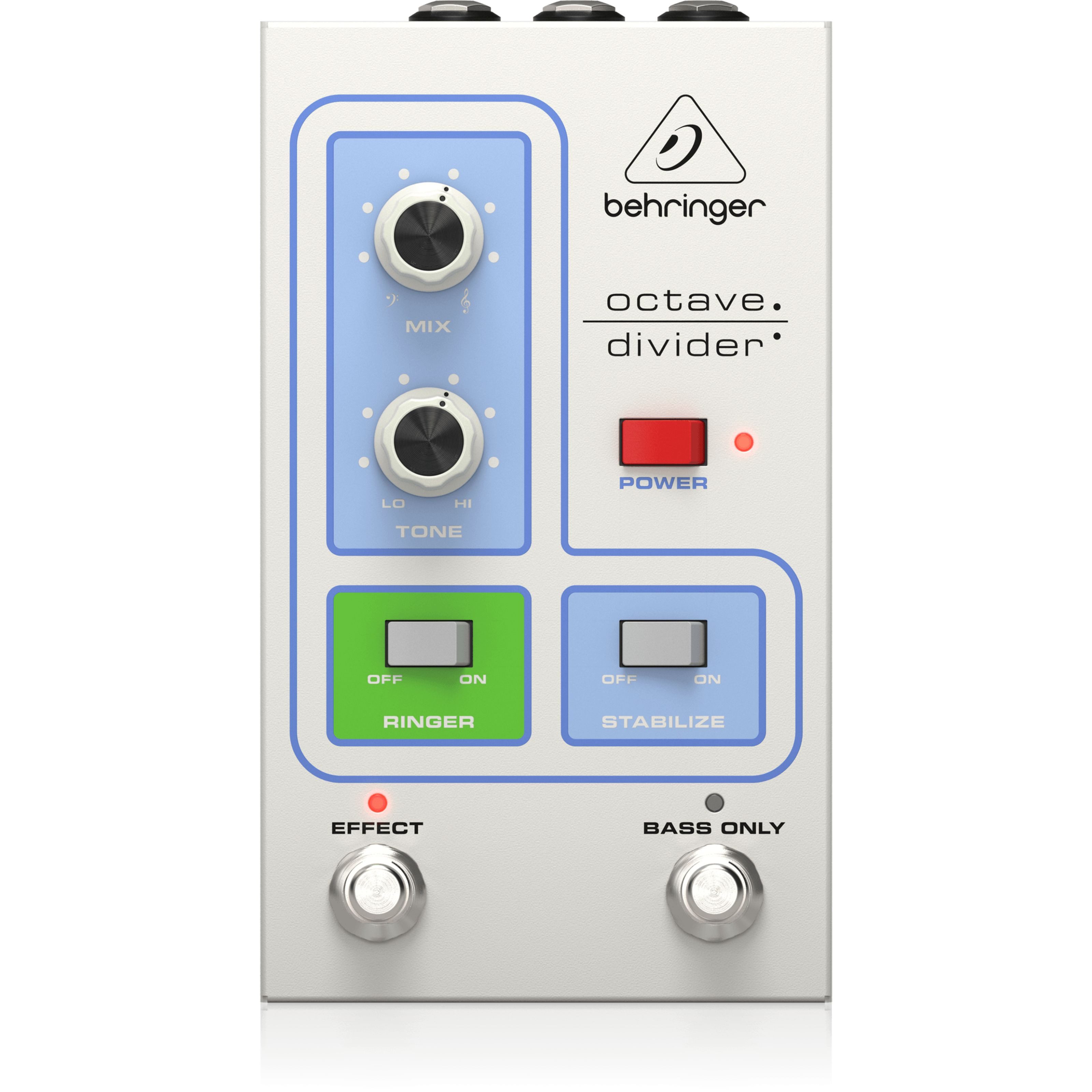 Behringer Musikinstrumentenpedal, (Effekte, Modulationseffekte), Octave Divider - Modulations Effektgerät für Gitarren
