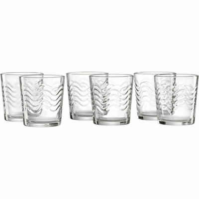 Ritzenhoff & Breker Whiskyglas Wave 6er Set 250 ml, Glas