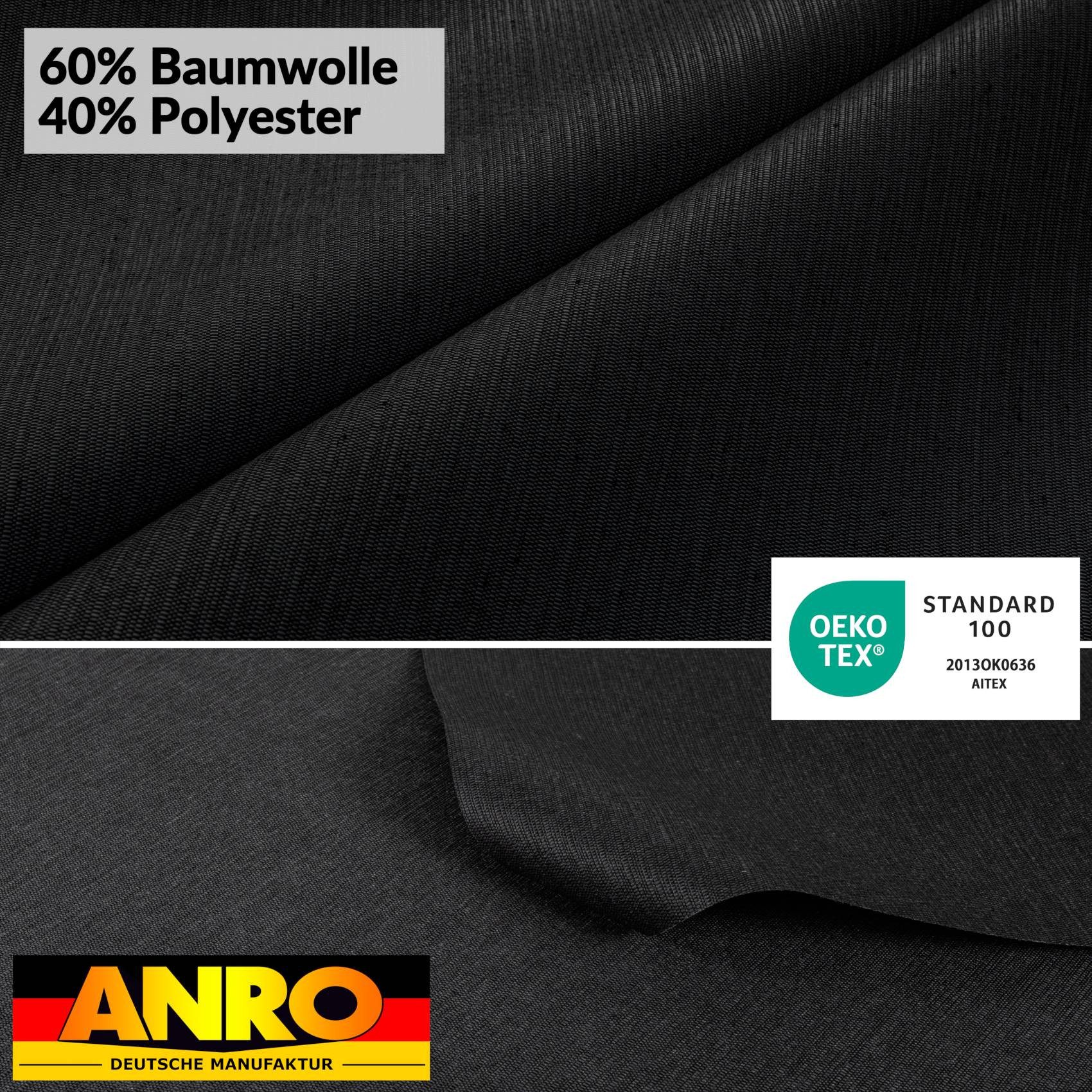 ANRO Tischdecke Hochwertig Tischwäsche mit Beschichtung (Einzelstück 1-tlg), Premium TEFLON und 2-Fache Acryl Beschichtung – Bild 5 von 5