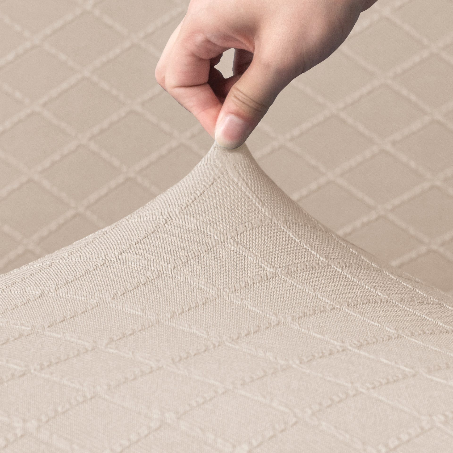 Minicloss Stuhlhusse Universal Stretch Stuhlhussen Moderne Jacquard Husse, Abnehmbare, Stuhlbezug Abdeckung Esszimmer überzug Bi-Elastic Spannbezug – Bild 5 von 5