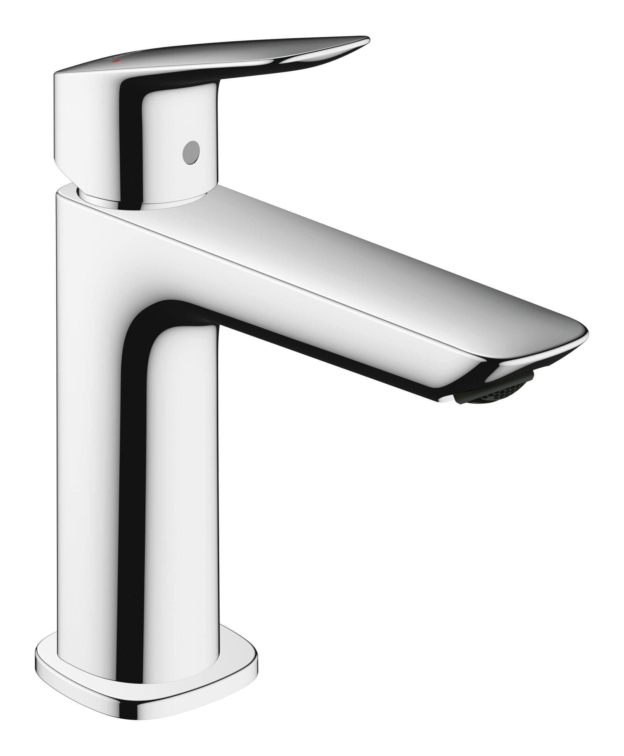 hansgrohe Waschtischarmatur Logis 110 Waschtischmischer mit Zugstangen-Ablaufgarnitur