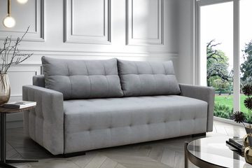 MOEBLO Sofa FOLD, Sofa mit Bettkasten mit Schlaffunktion Moderne Couch Polstermöbel Sitzmöbel Wohnzimmermöbel, mit Relaxfunktion, (BxTxH):233x93x85cm