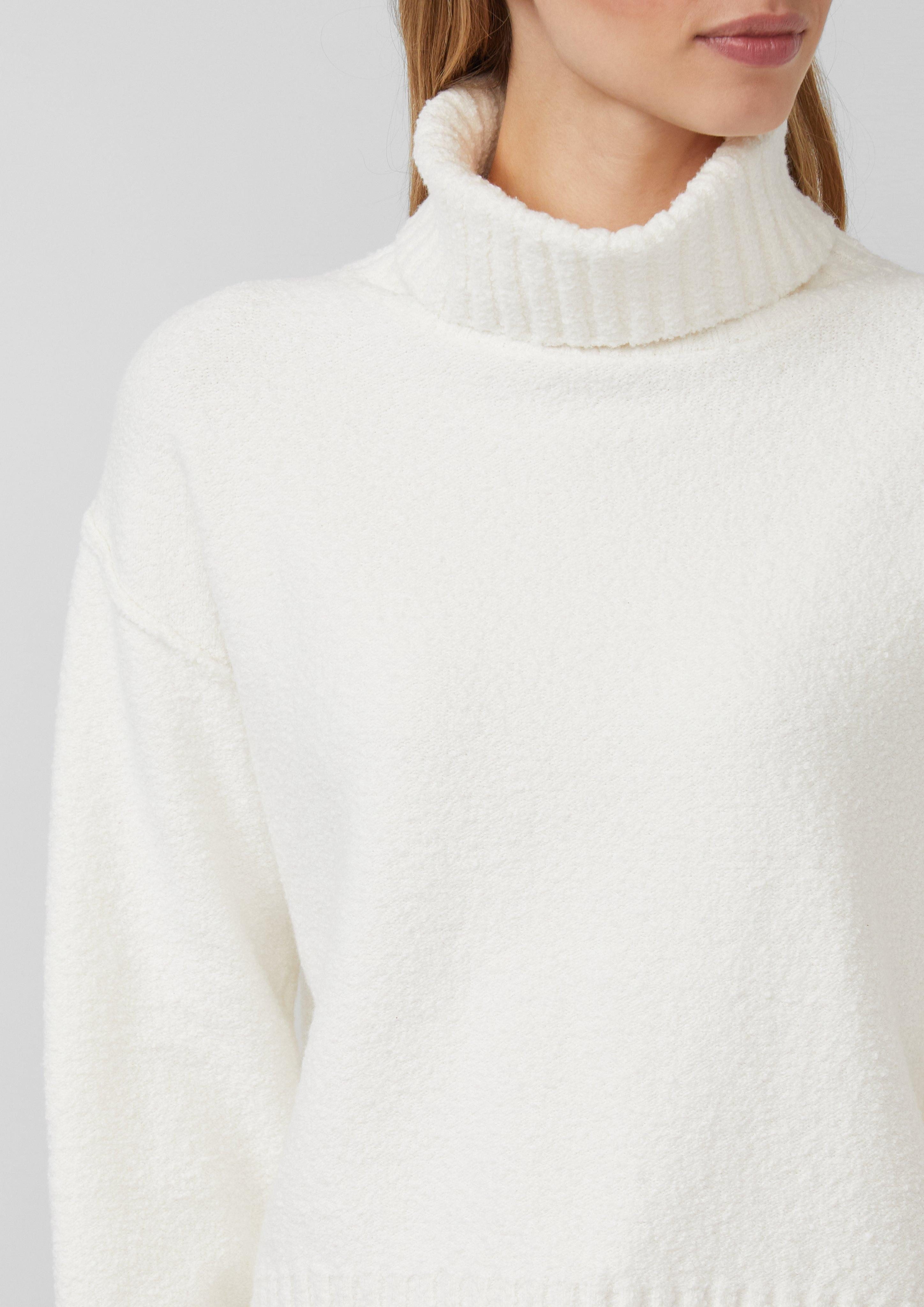 s.Oliver Strickpullover Kuscheliger Strickpullover mit breitem günstig online kaufen