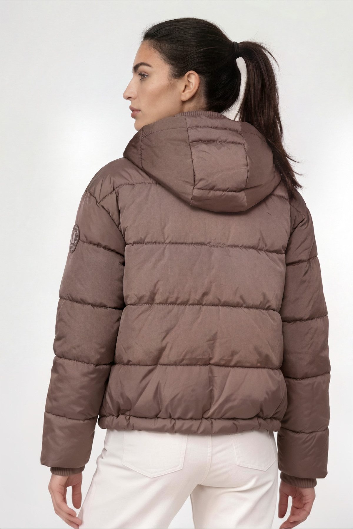 Monari Steppjacke Jacke Stepp Regular fit mit Stehkragen und Kapuze