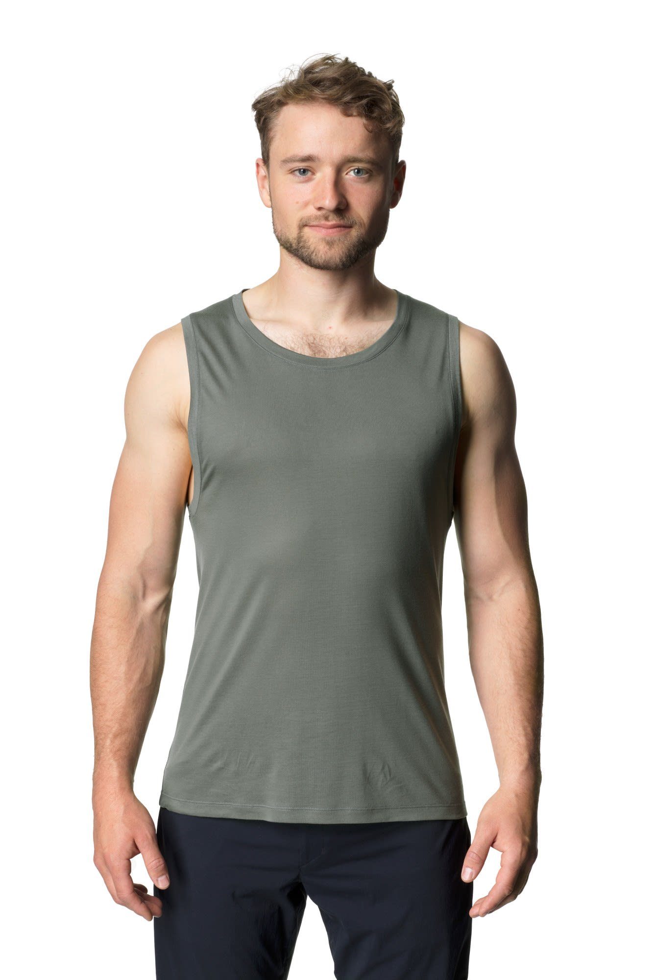 Houdini T-Shirt Houdini M Tree Tank Herren Kurzarm-Shirt Greeness