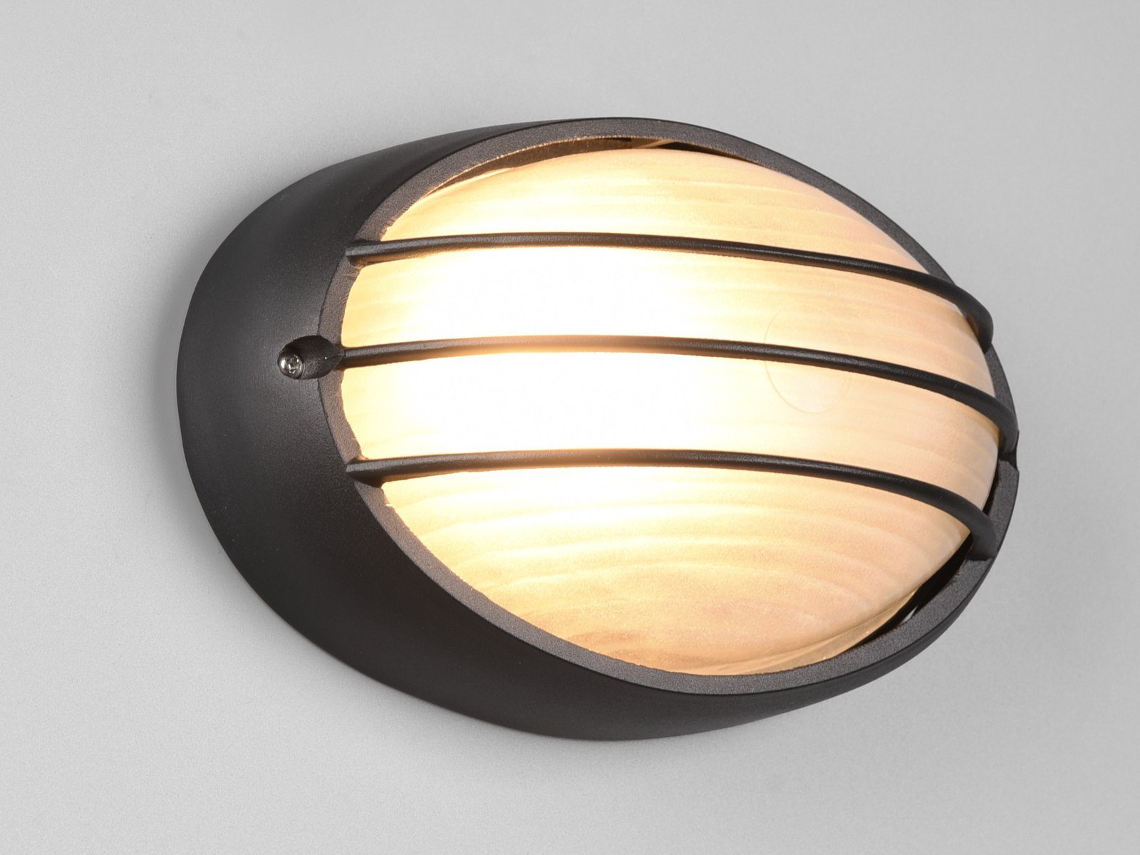 meineWunschleuchte AußenWandleuchte, ohne Leuchtmittel, Gitterlampe