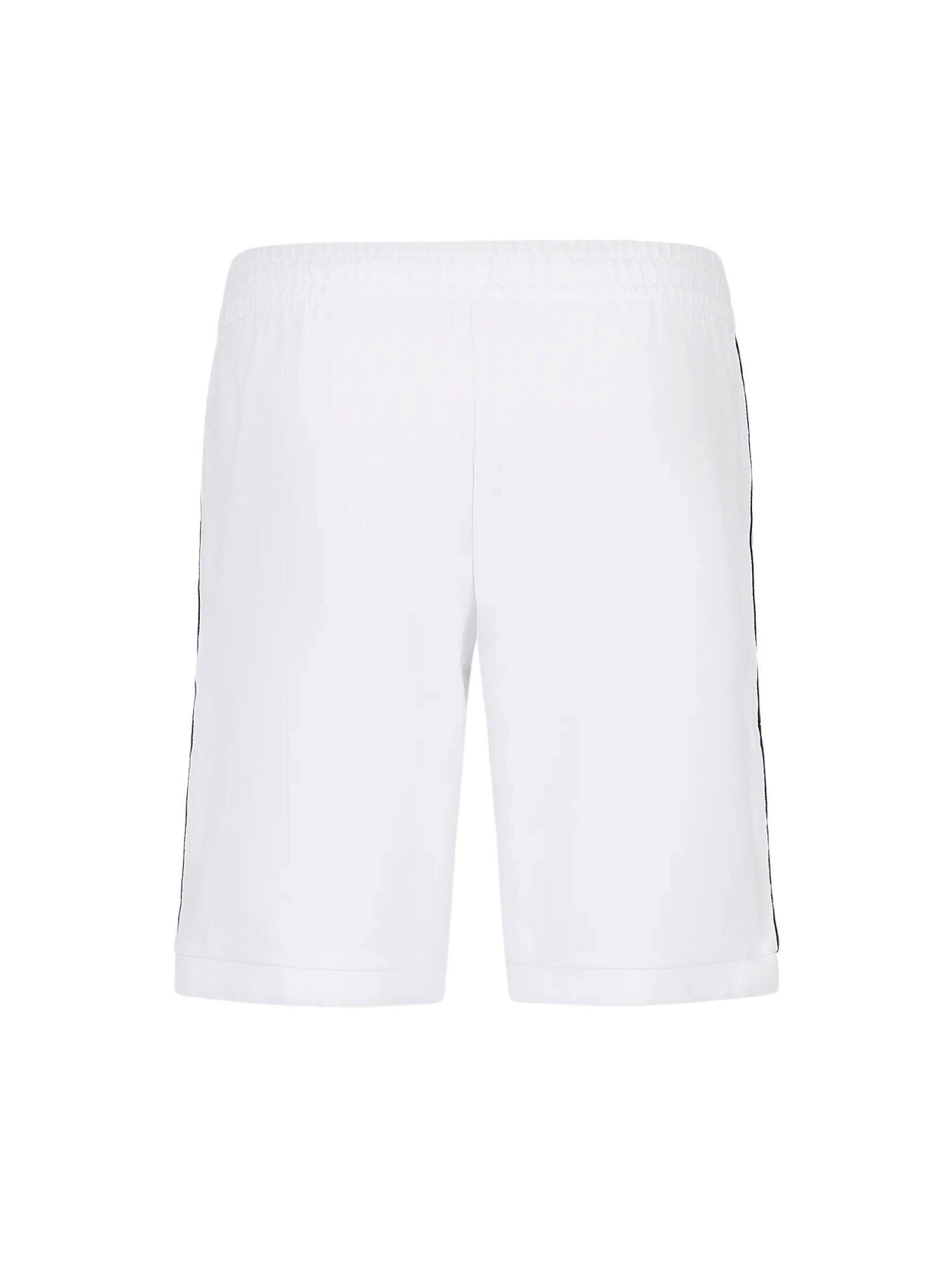 Unifarbene Sweatshorts Armani elastischem mit Bermuda (1-tlg) Shorts Emporio Bund,
