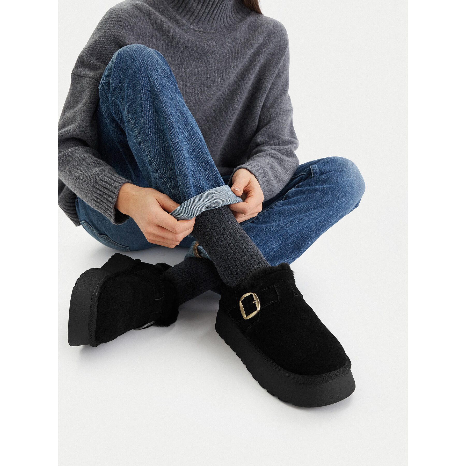 Badura Badura Damen Schneestiefel Schwarz Snowboots