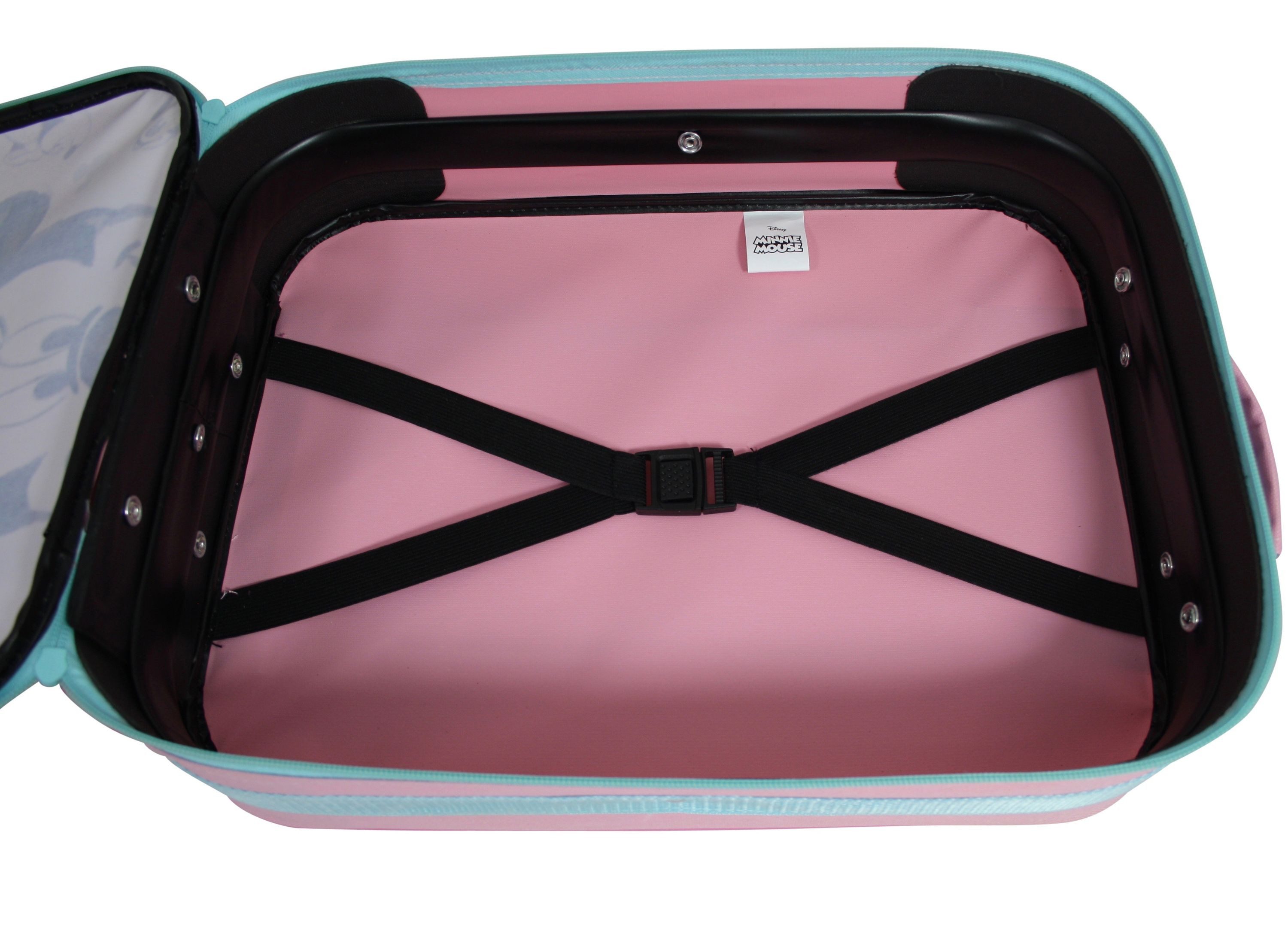 Disney Kinderkoffer Minnie Mouse 12 L Trolley Koffer Kindertrolley Mädchen Mini Maus Pink, Leicht (nur 1 kg)