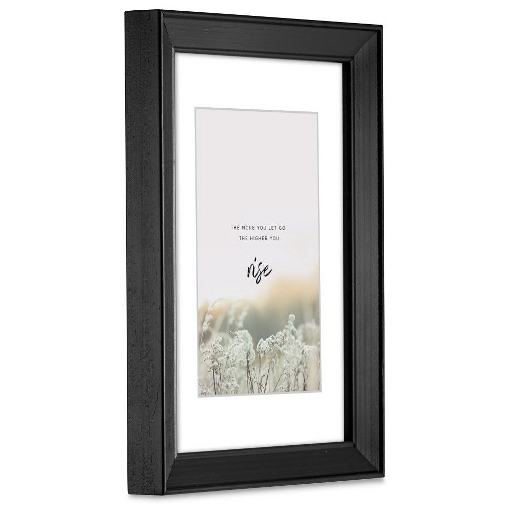 Hama Bilderrahmen Hama Holzrahmen Rise 15x20cm schwarz - Foto-Rahmen