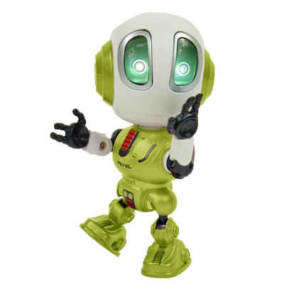Kögler Actionfigur Die Cast Roboter mit Sound und Licht & Laberfunktion12 x 5,5 cm Grün