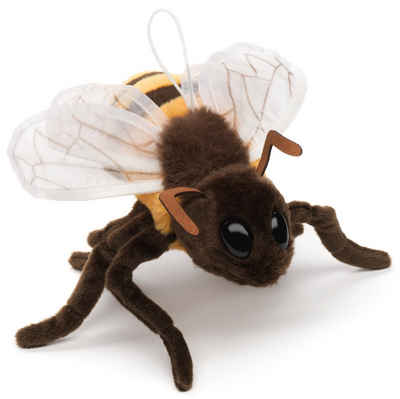 Uni-Toys Kuscheltier Biene - 19 cm (Länge) - Plüsch-Insekt - Plüschtier, zu 100 % recyceltes Füllmaterial