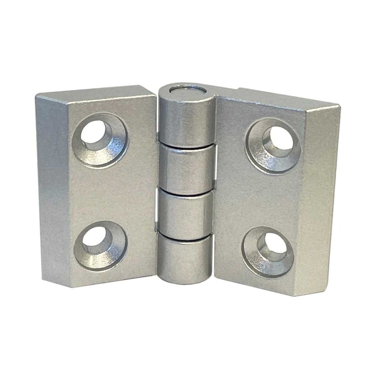 Profil 10x Scharnier 64x44mm Aluminium M6 Klappscharnier
