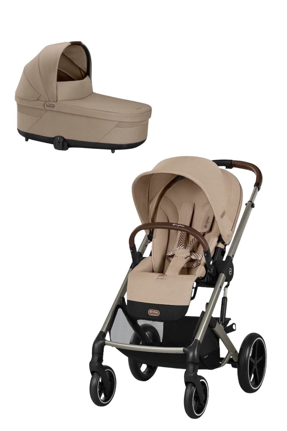 Cybex Kombi-Kinderwagen Balios S Lux Kinderwagen inkl. Babywanne