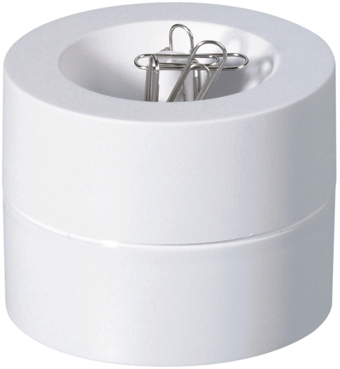 MAUL Büroklammer Скобкиspender magnetisch weiß