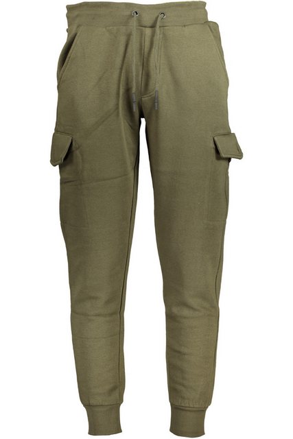 U.S. GRAND POLO 5-Pocket-Hose Grüne Herren Sporthose: Gefüttert, Cargotasch günstig online kaufen