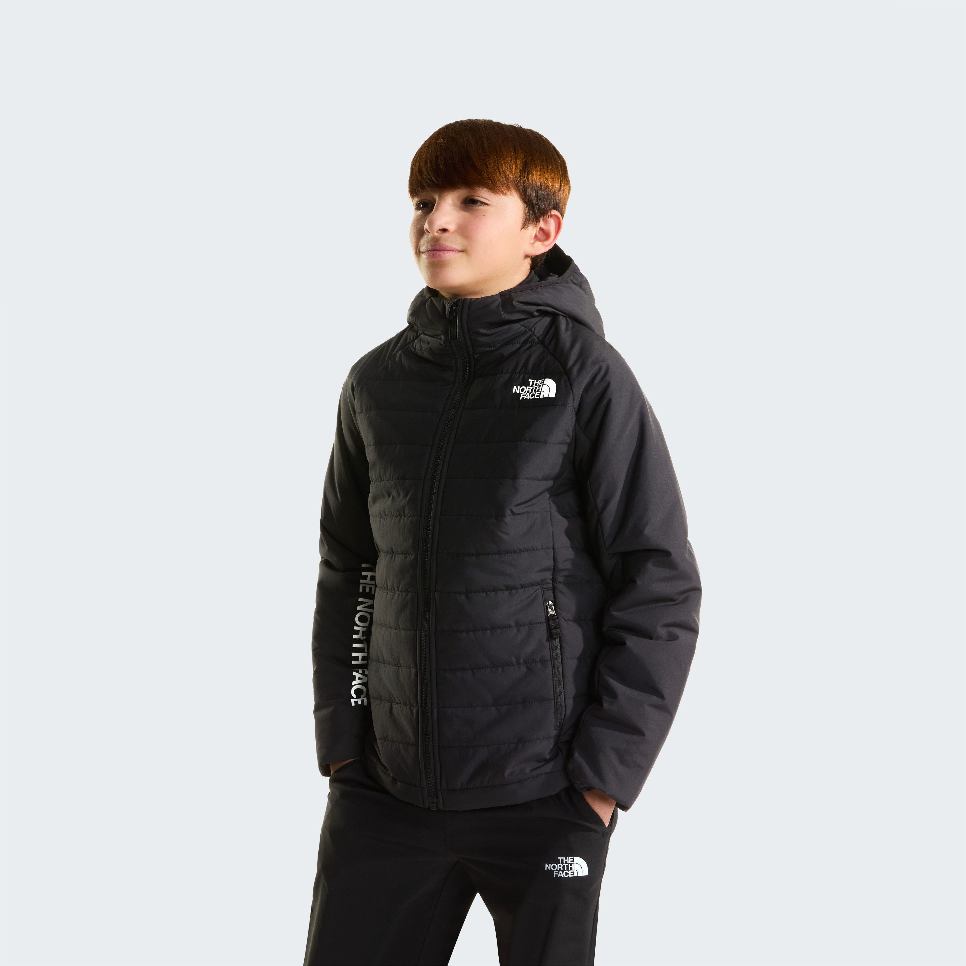 The North Face Steppjacke B NEVER STOP SYNTHETIC JACKET Langarm-Design, wasserabweisendes und windabweisendes Material