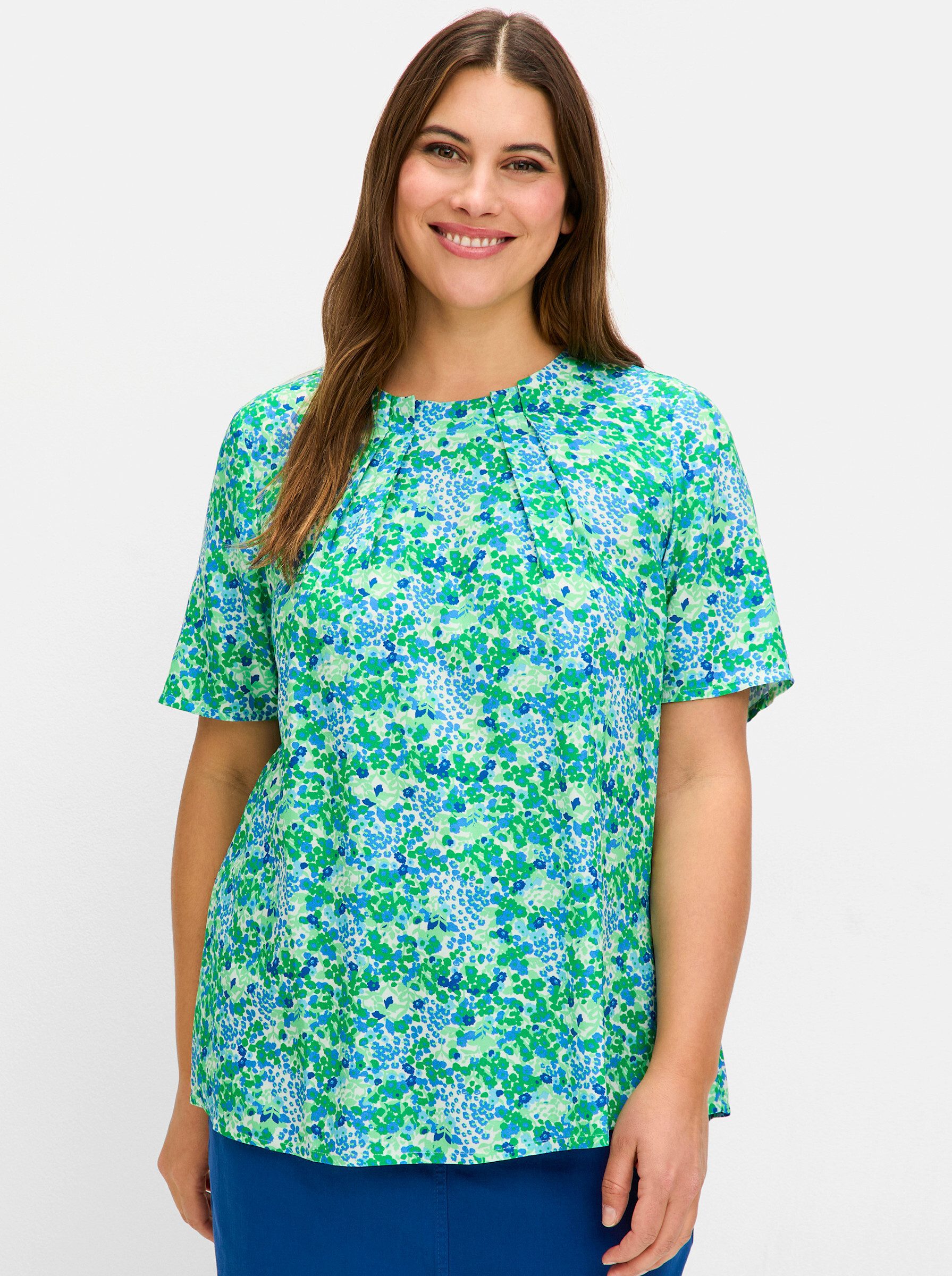 Sheego Klassische Bluse Tunika günstig online kaufen
