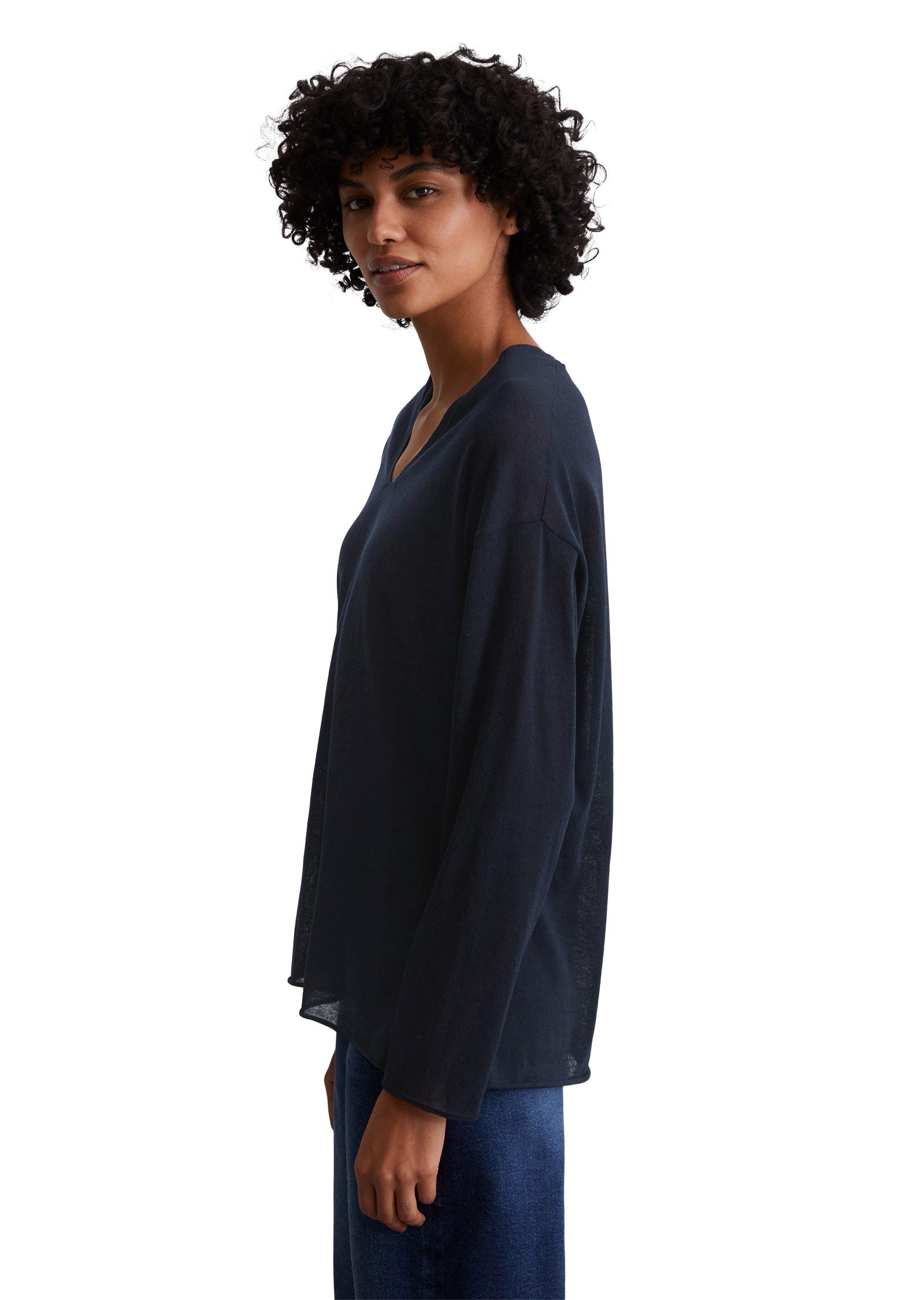 Marc O'Polo Strickpullover aus Organic-Cotton-Mix günstig online kaufen