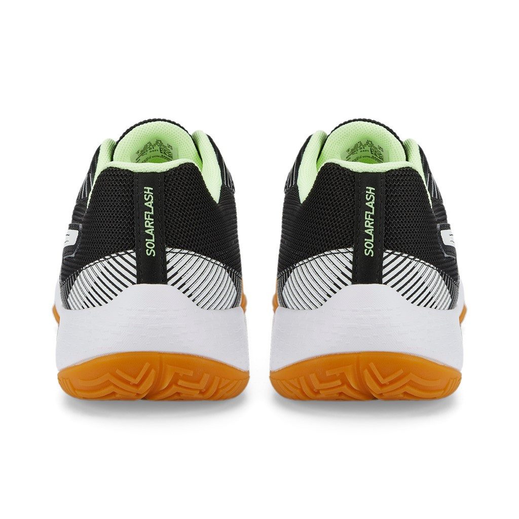 PUMA Hallen-Indoorschuhe Solarflash II schwarz Kinder Badmintonschuh – Bild 2 von 5