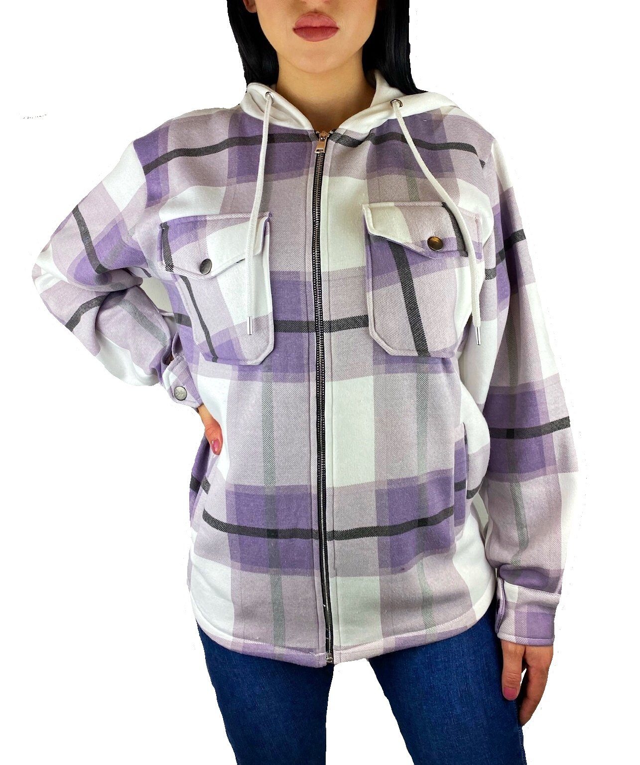 Worldclassca Flanellhemd Worldclassca DAMEN HEMDJACKE KARIERT günstig online kaufen