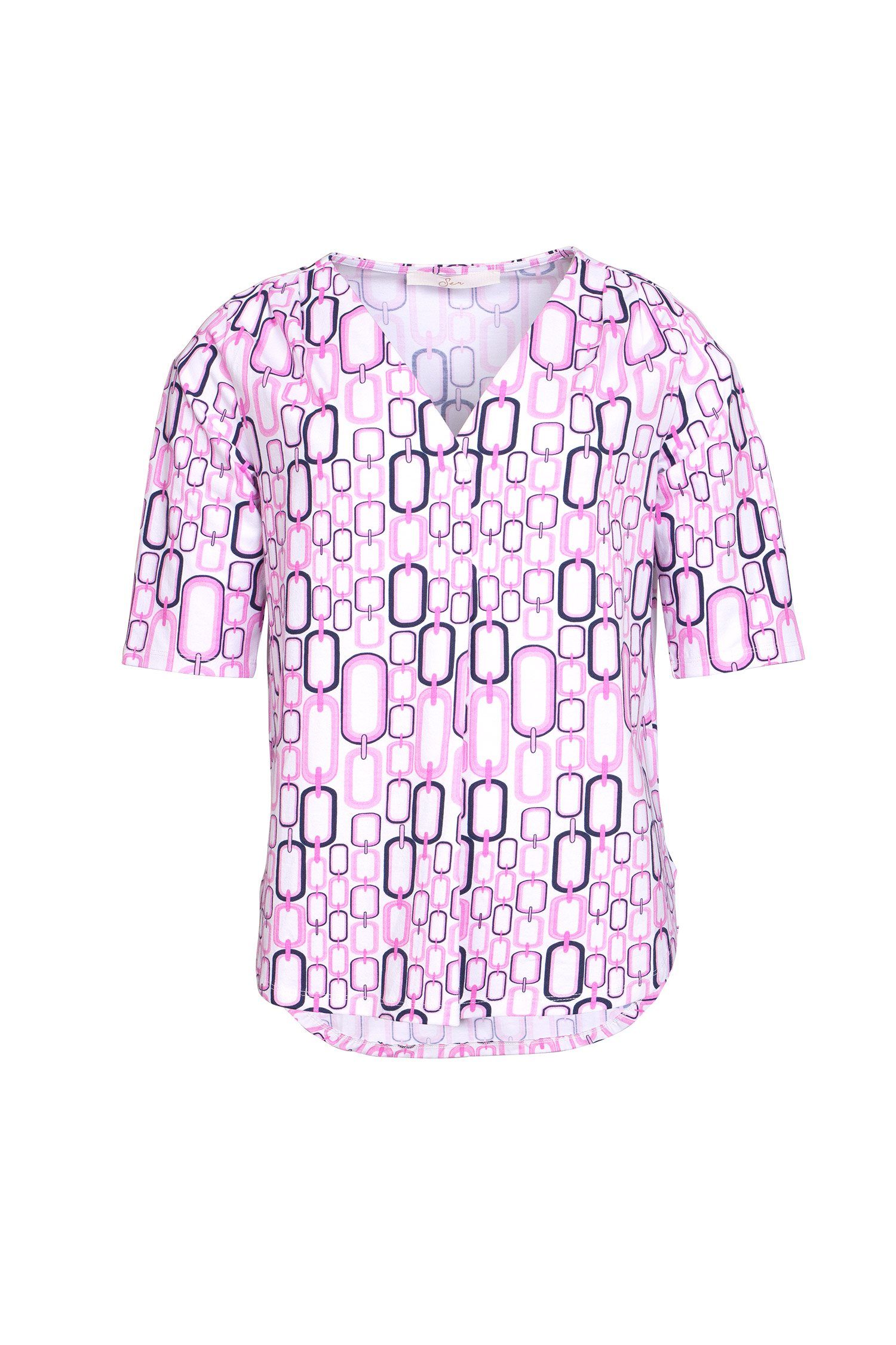 SER T-Shirt Shirt, Retro-Print W4240116 auch günstig online kaufen