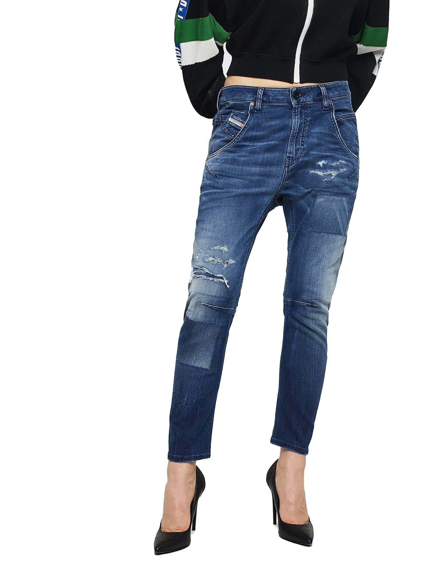 Diesel Boyfriend-Jeans Diesel Fayza-NE 069HB Damen günstig online kaufen