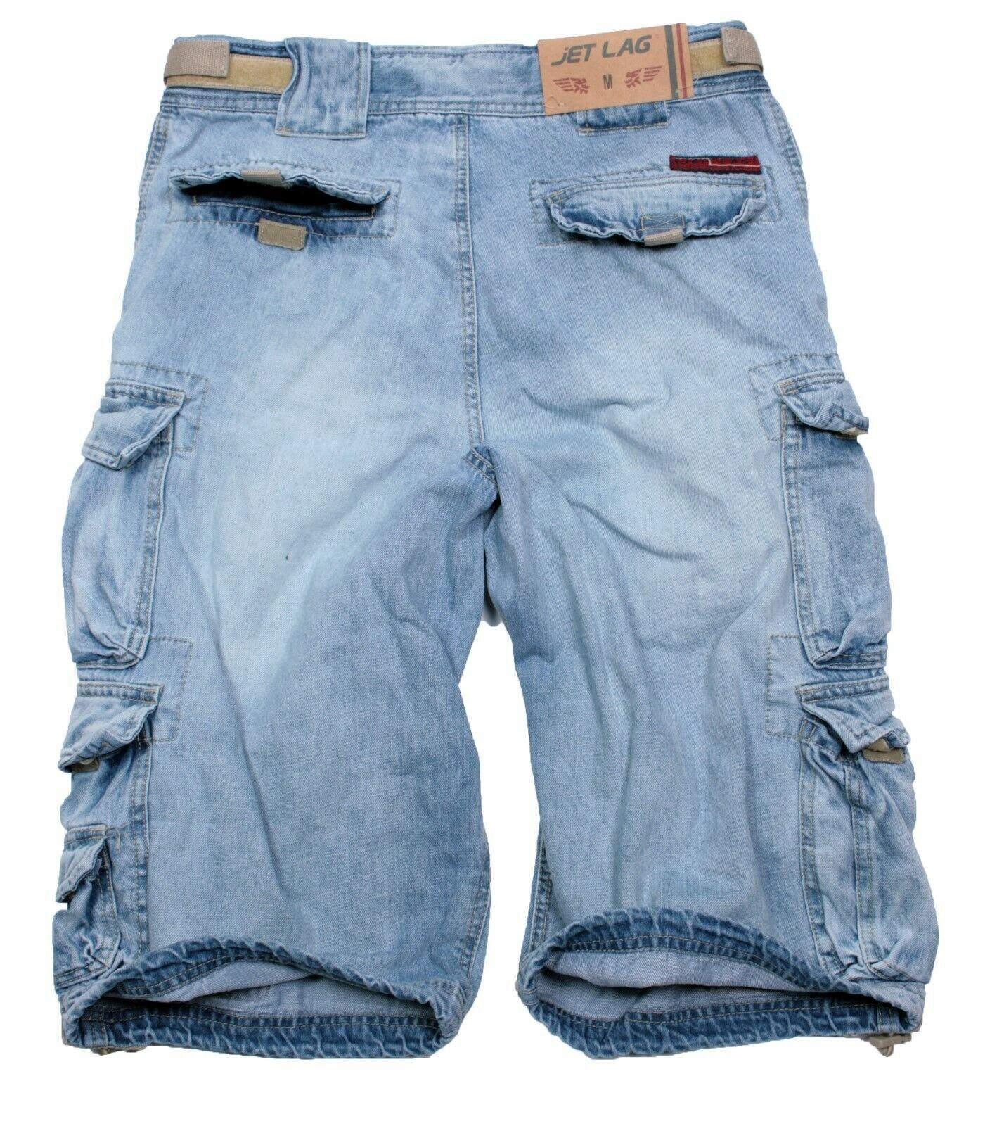 Jet Lag Shorts Cargo Shorts Kurze Hose Lang Short Bermuda 3 /4 Sommer 007B Denim