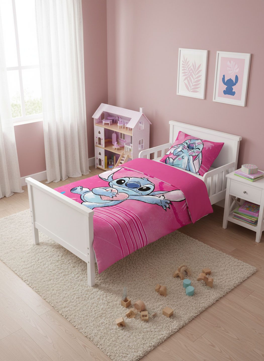 texpot Bettwäsche Kinderbettwäsche Stitch, Baumwolle, 1 teilig günstig online kaufen