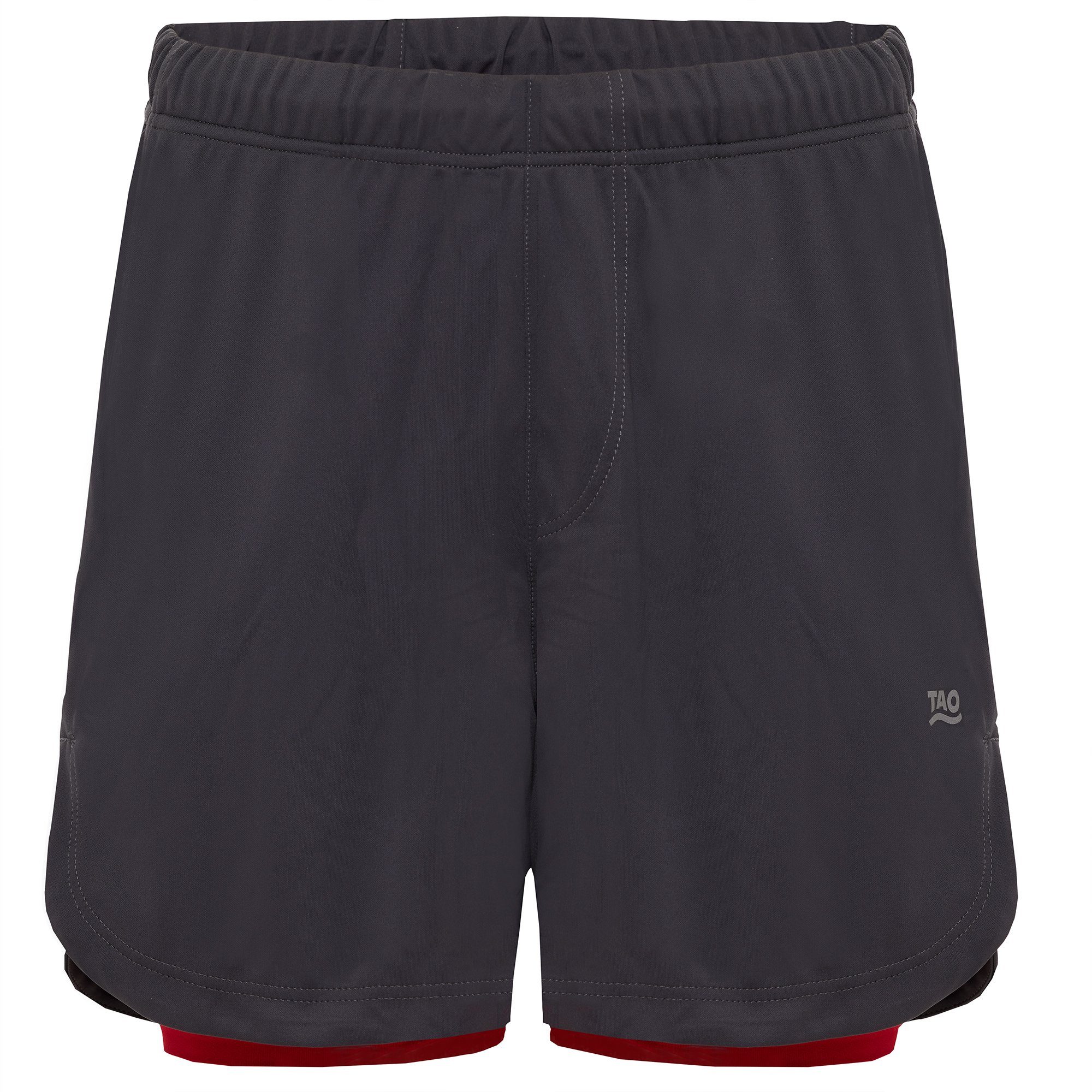 TAO Laufshorts Laufhose NERO red titanium/sporting (1-tlg)