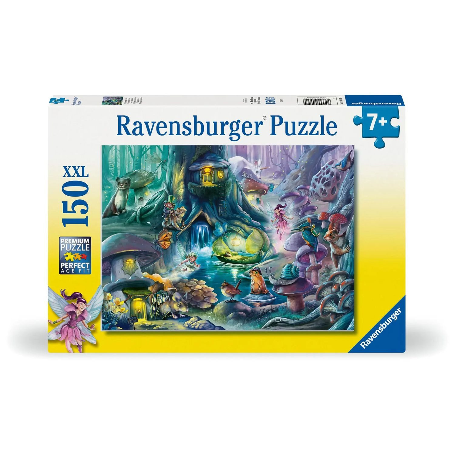 Ravensburger Puzzle Kinderpuzzle 150 XXL Teile - Zauberhafter Wald, Puzzleteile
