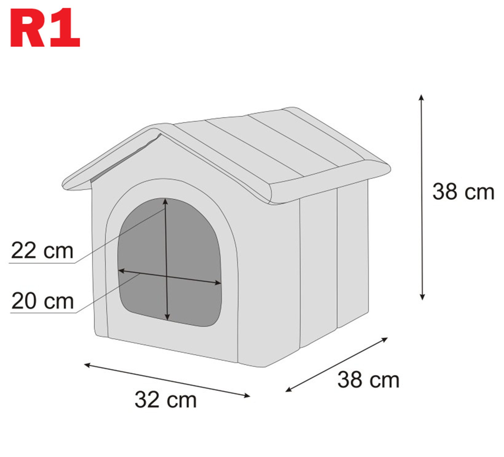 Hobbydog Hundehütte Hundehütte Hundekorb Katzehütte Hundehaus günstig online kaufen