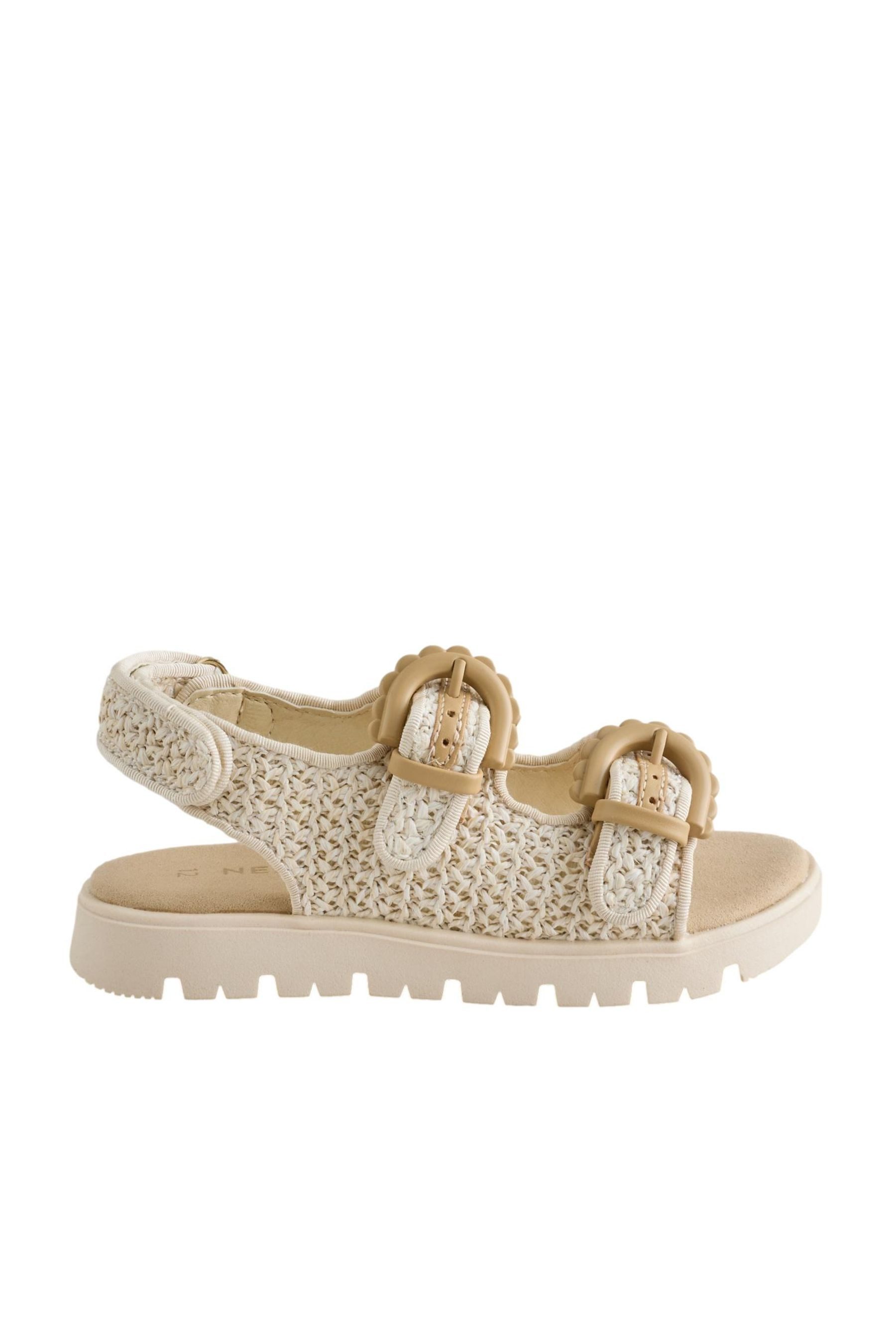 Sandalen mit Korksohle und Klettverschluss Sandale