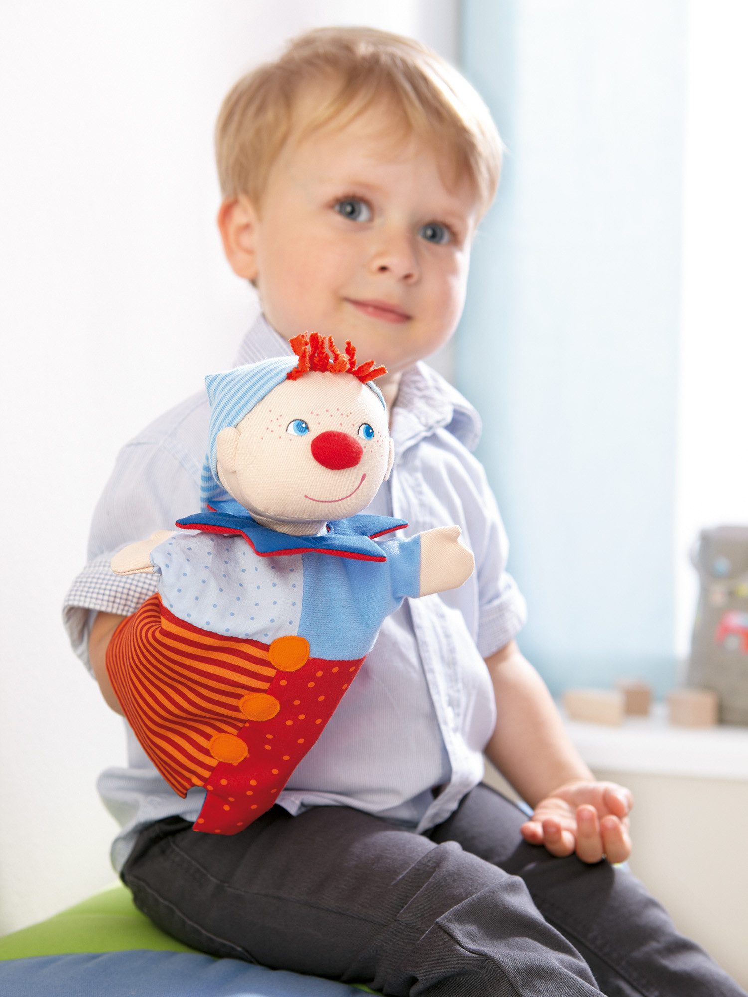 Haba Handpuppe Handpuppe Kasper, 26 cm, günstig online kaufen