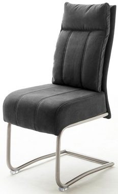MCA furniture Freischwinger Azul (Set, 2 St), mit Taschenfederkern, Stuhl bis 120 Kg belastbar