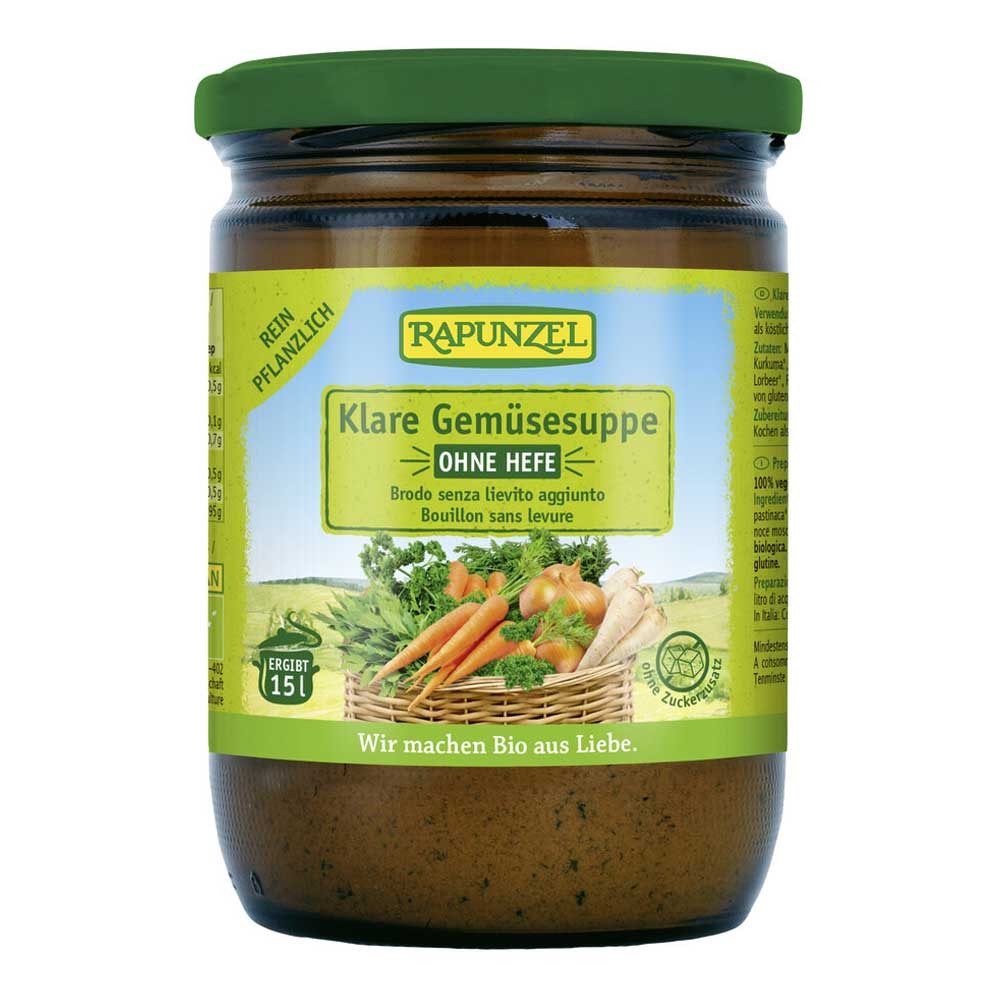 Rapunzel Brühe Klare Suppe - ohne Hefe 300g