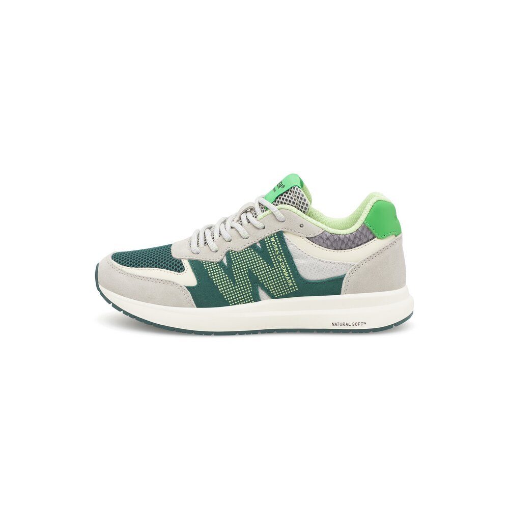 WODEN Woden - Rigmor Open Mesh - Grün Schnürschuh