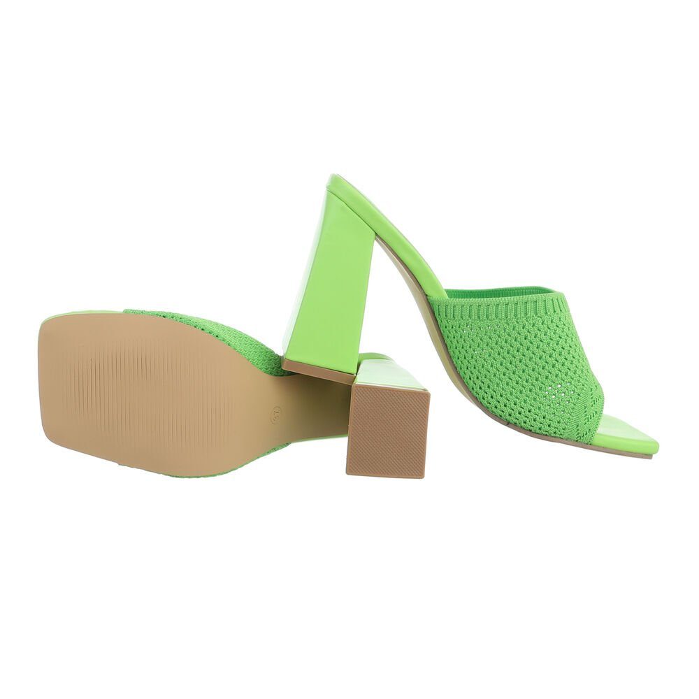 Ital-Design Damen Mules Freizeit Pantolette (83448345) günstig online kaufen