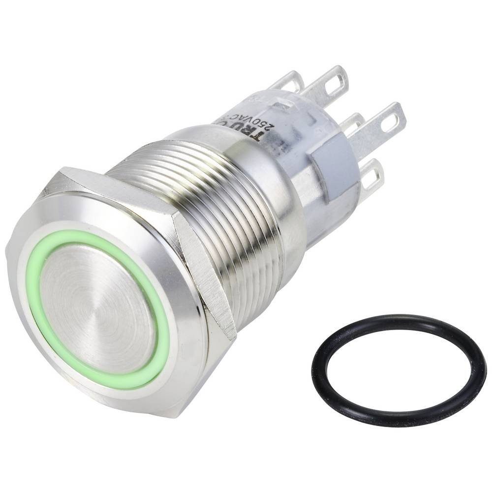 TRU COMPONENTS V Serie Drucktaster LED Schalter LAS1-AGQ-22E 24