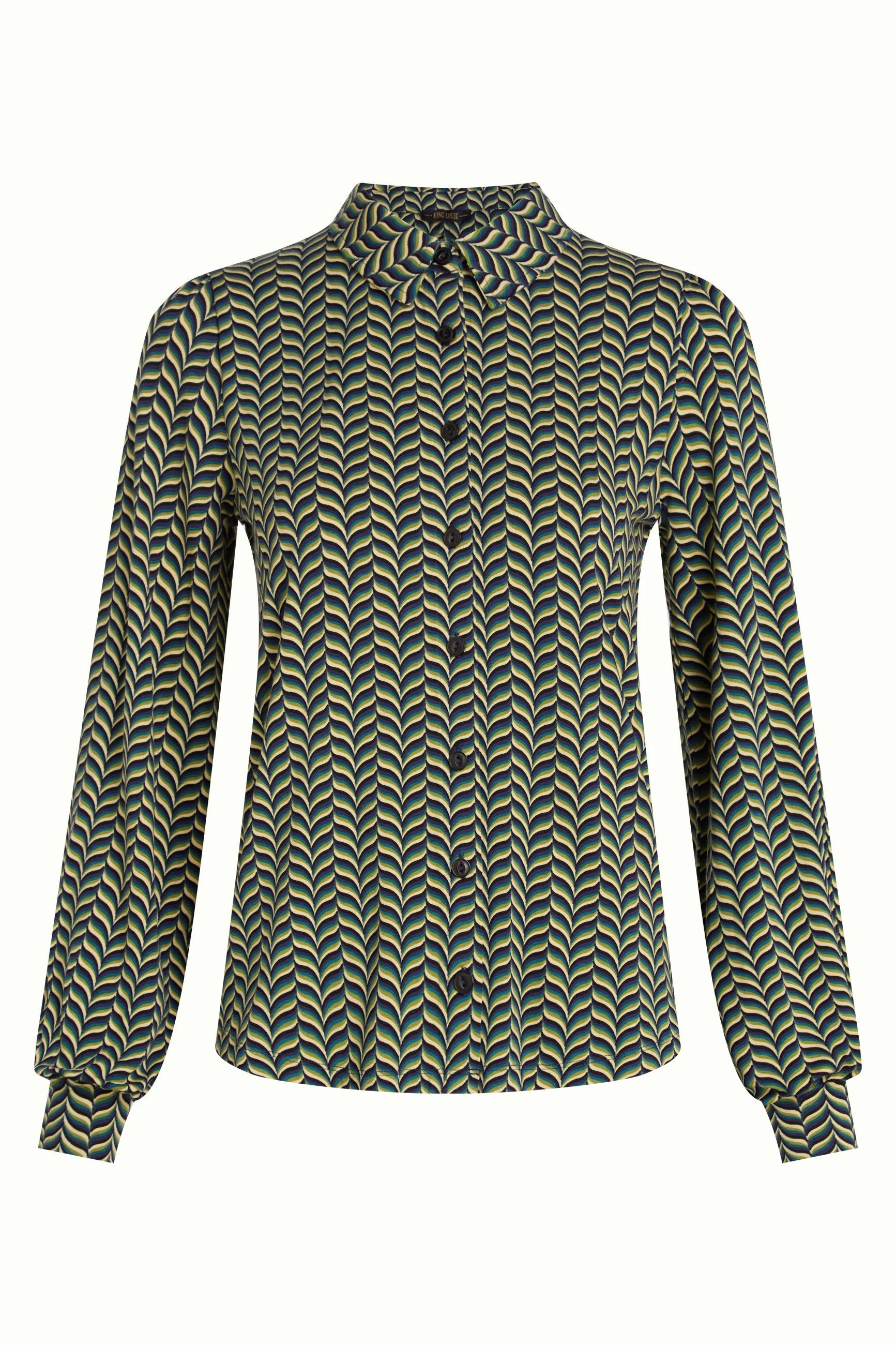 King Louie Hemdbluse Maisie Blouse Marais